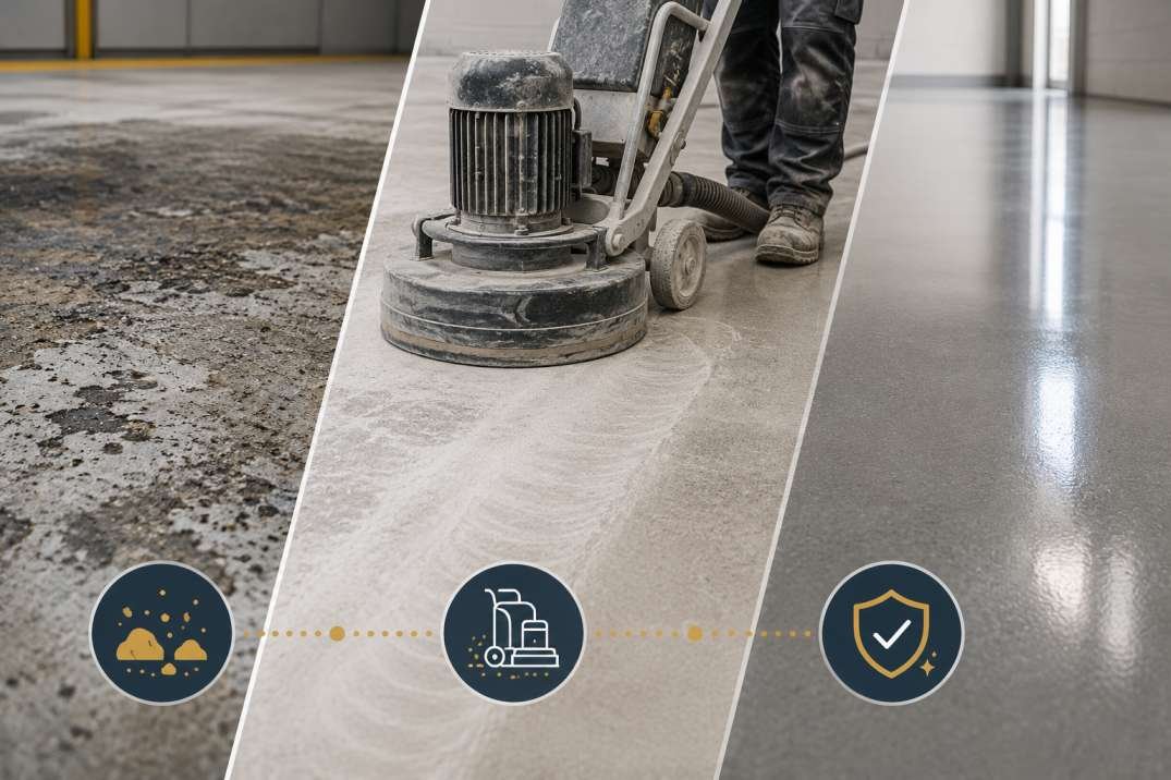 Best Epoxy Flooring Companies in Brisbane (2026 — What to Look For) 2 Surface Preparation The Most Important Factor Nobody Talks About