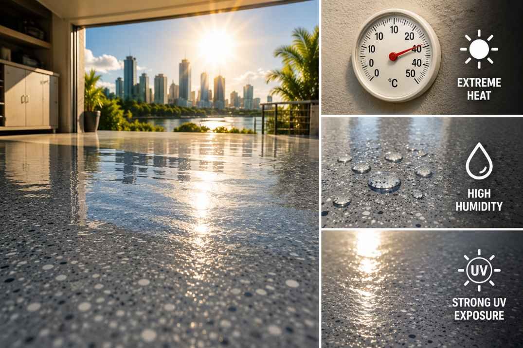 How Long Does Epoxy Flooring Last in Brisbane's Heat? 2 Why Brisbane Climate Is Hard
