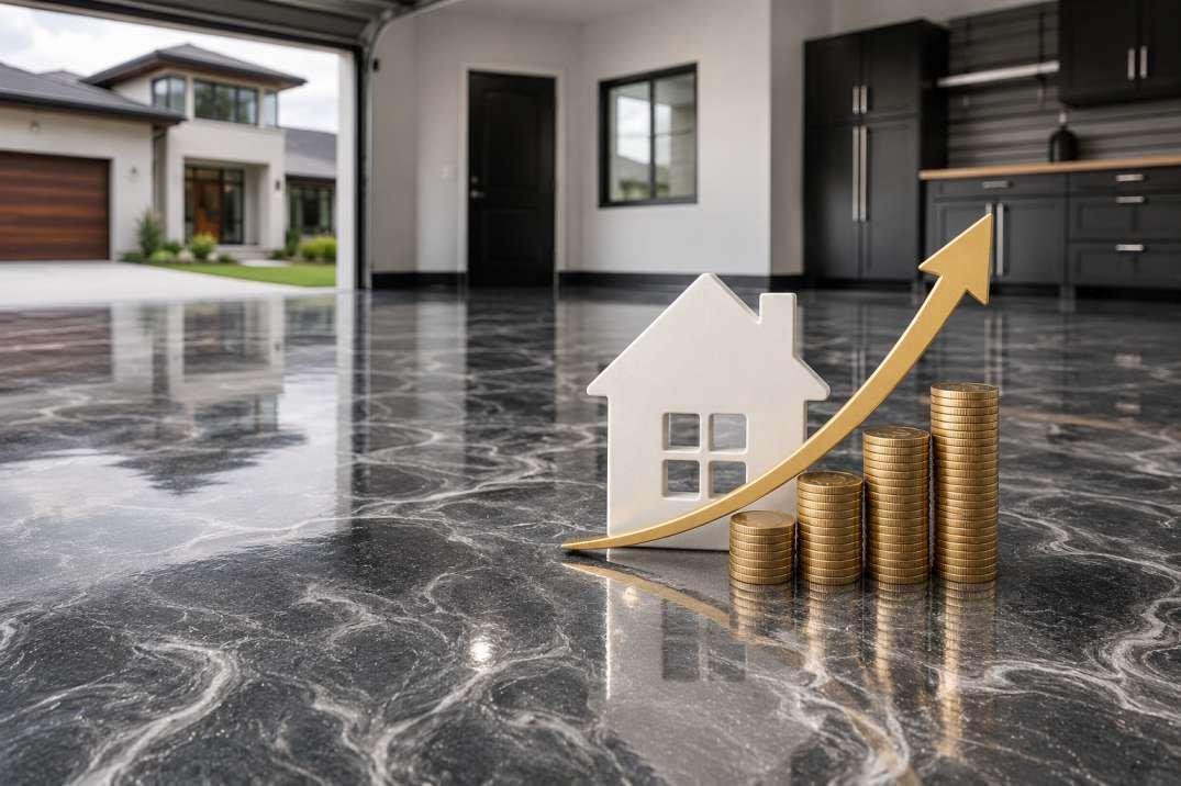 Is Metallic Epoxy Flooring Worth It? Gold Coast Homeowner Guide 3 Does Metallic Epoxy Add Resale Value