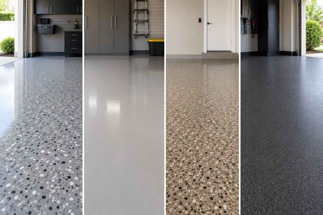 Best Garage Floor Coating in Gold Coast 2026: Full Comparison Guide 2 The Main Garage Floor Coating Options