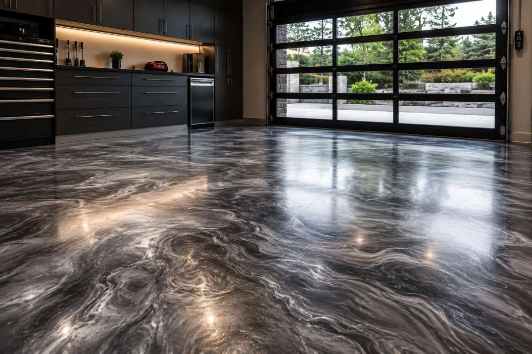 Is Metallic Epoxy Flooring Worth It? Gold Coast Homeowner Guide 2 Where Metallic Epoxy Genuinely Delivers Value