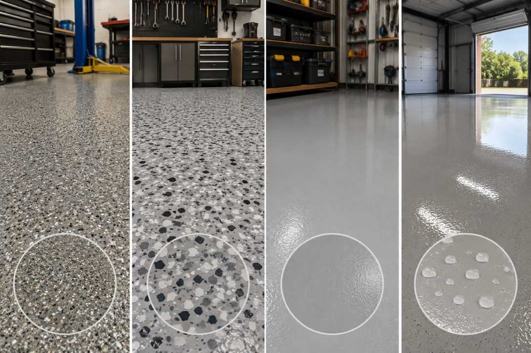 Best Floor Coating for a Logan Workshop or Shed 2 Best Coating Options for Logan Workshops and Sheds