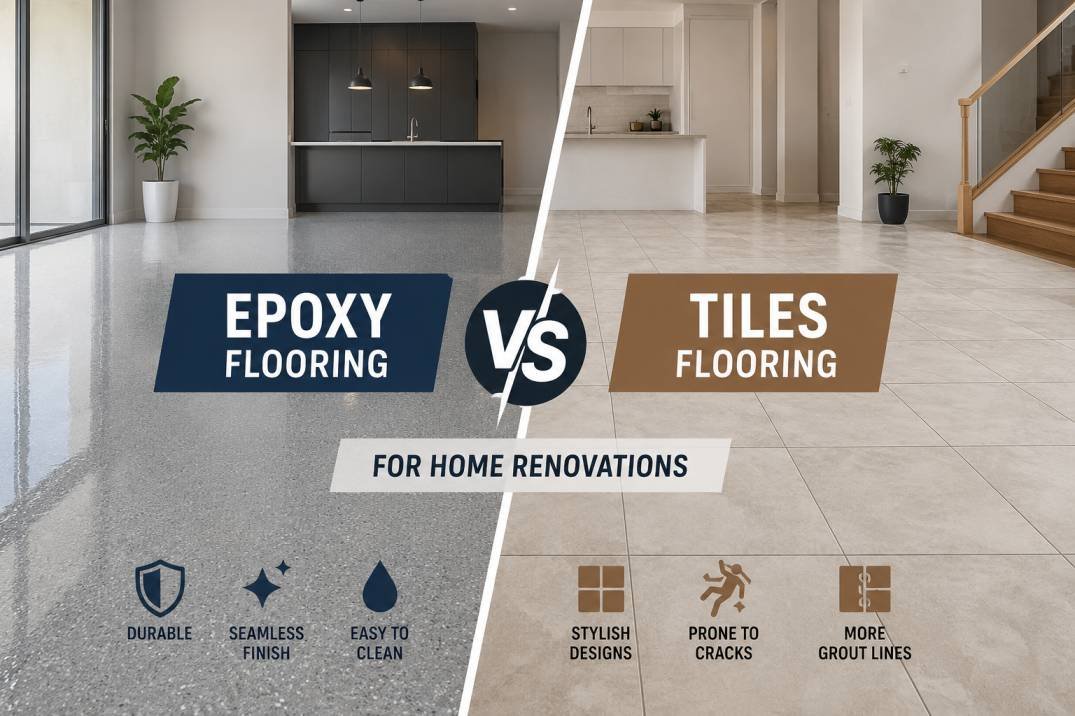 Epoxy vs Tiles for Sunshine Coast Home Renovations