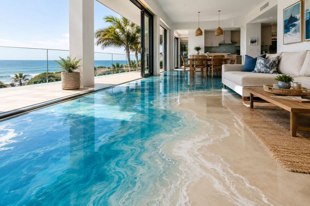 Is Epoxy Flooring Good for Beach or Coastal Homes