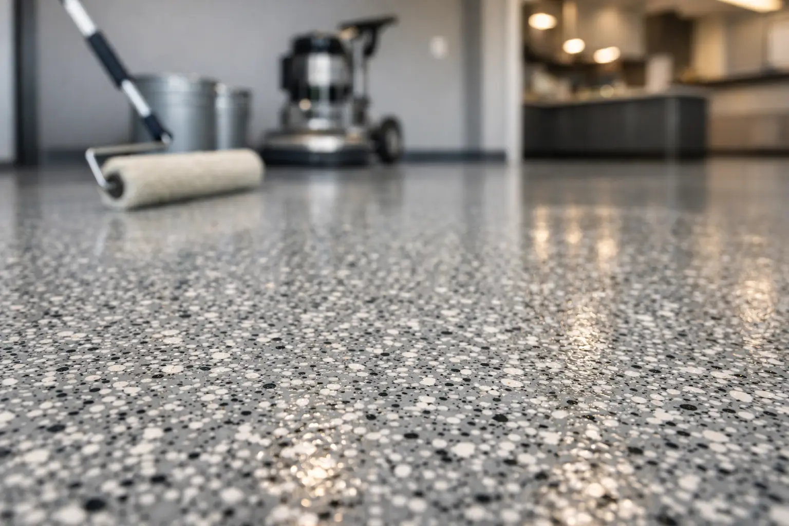 Seamless Flake Epoxy Flooring Benefits