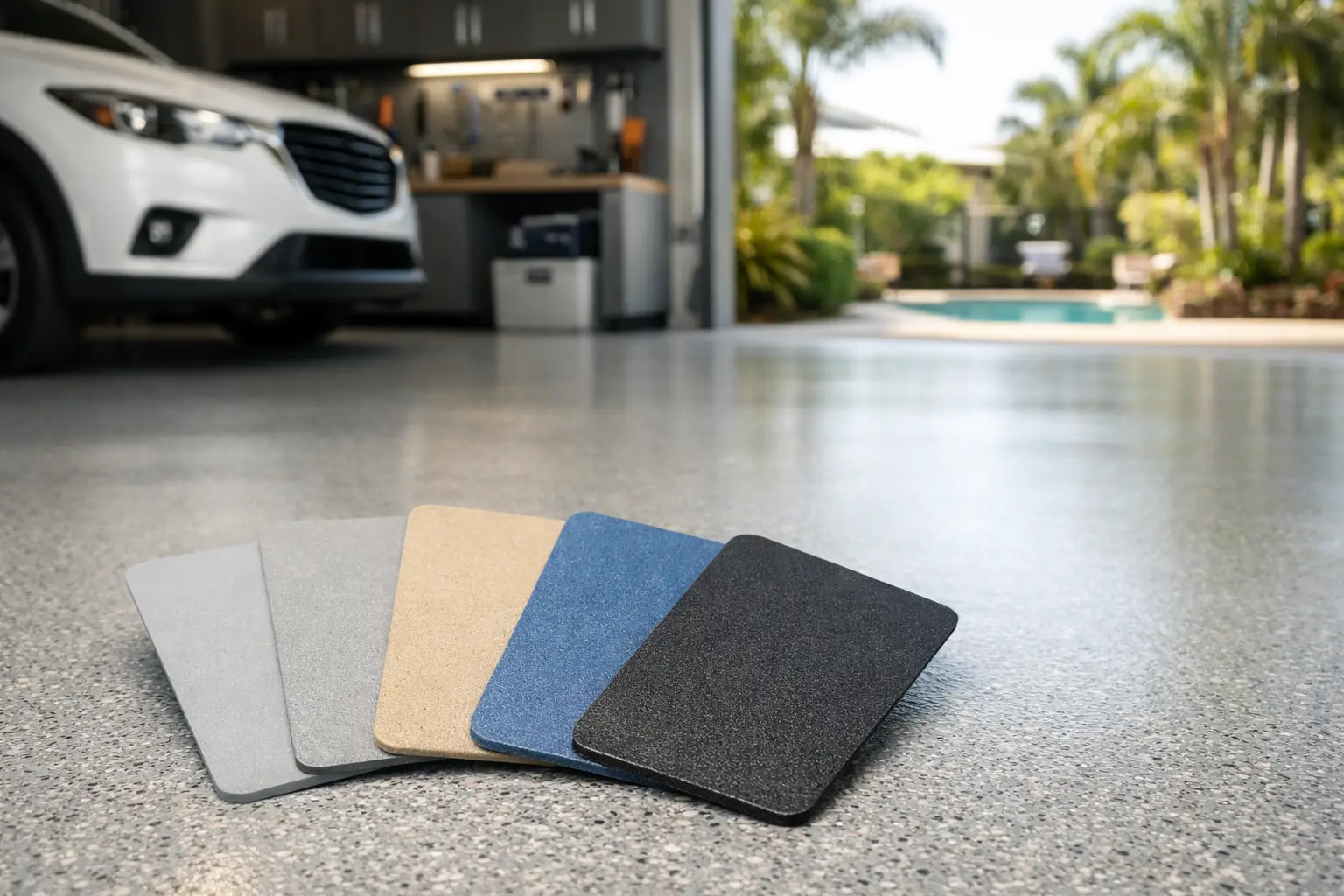 Best Garage Floor Coating Colours for QLD Homes