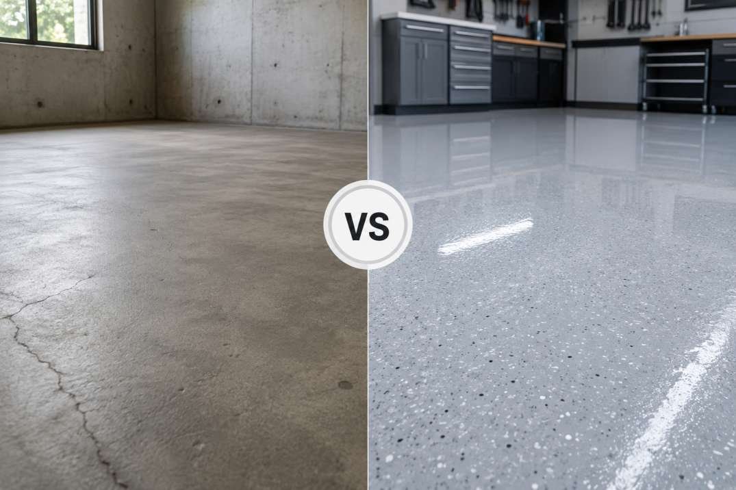 Concrete vs Epoxy Floor for a Toowoomba Garage