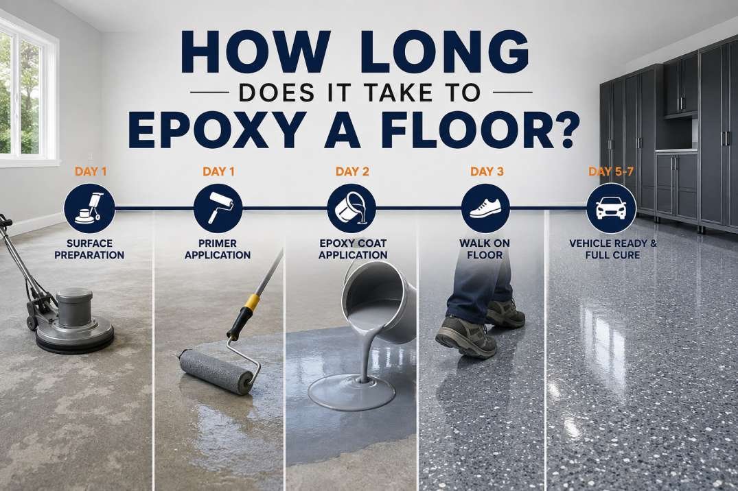 How Long Does It Take to Epoxy a Floor