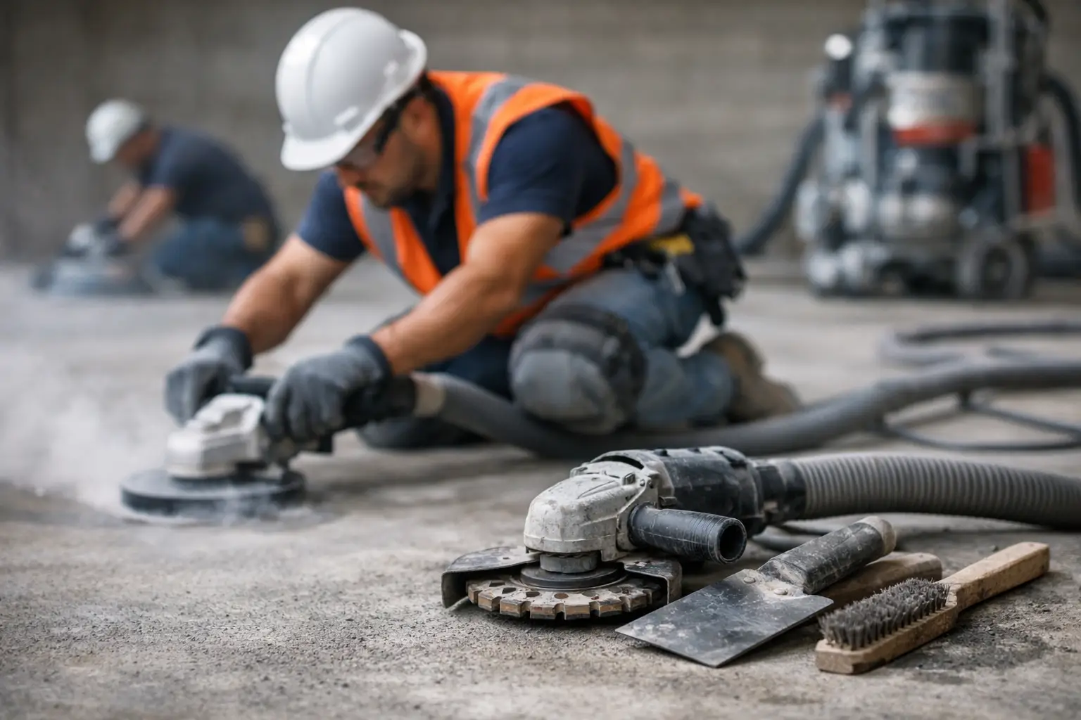 How Professionals Prepare Concrete Surfaces