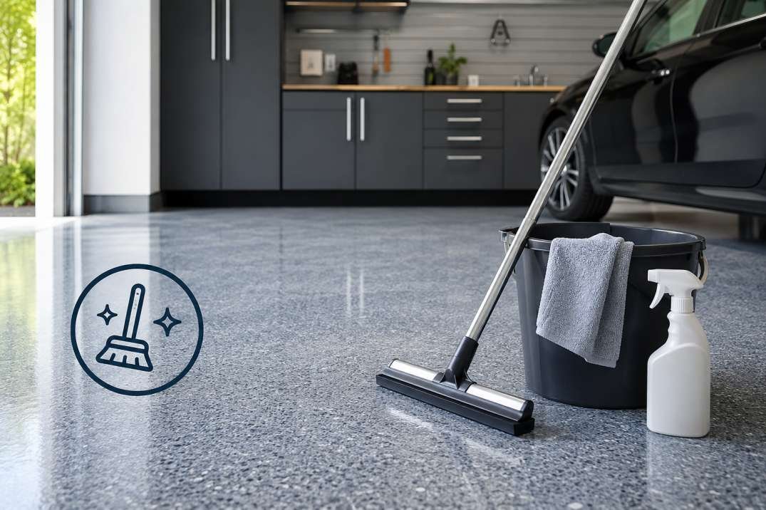 How to Clean and Maintain Your Garage Epoxy Floor