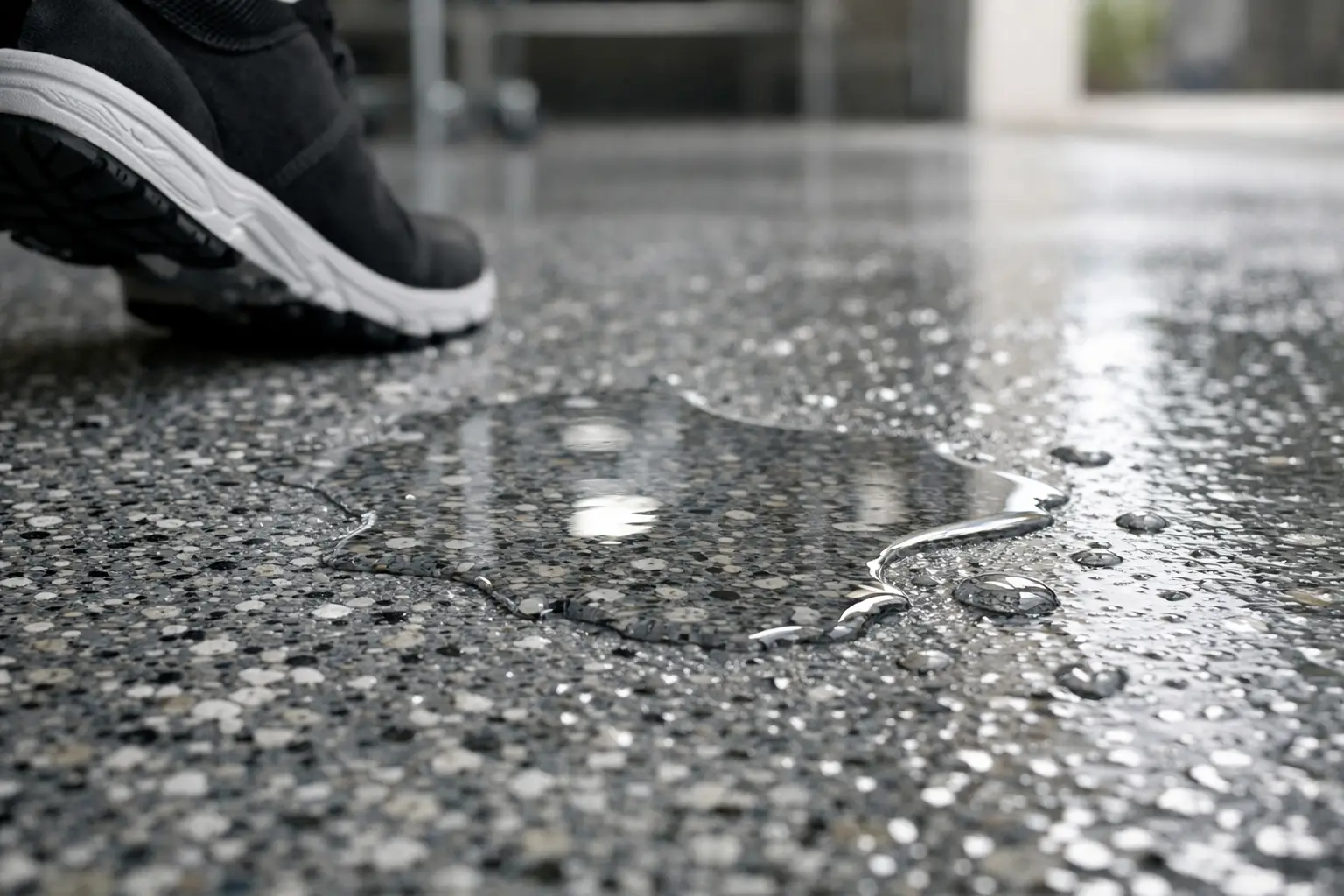 Is Flake Epoxy Slippery When Wet? The Facts
