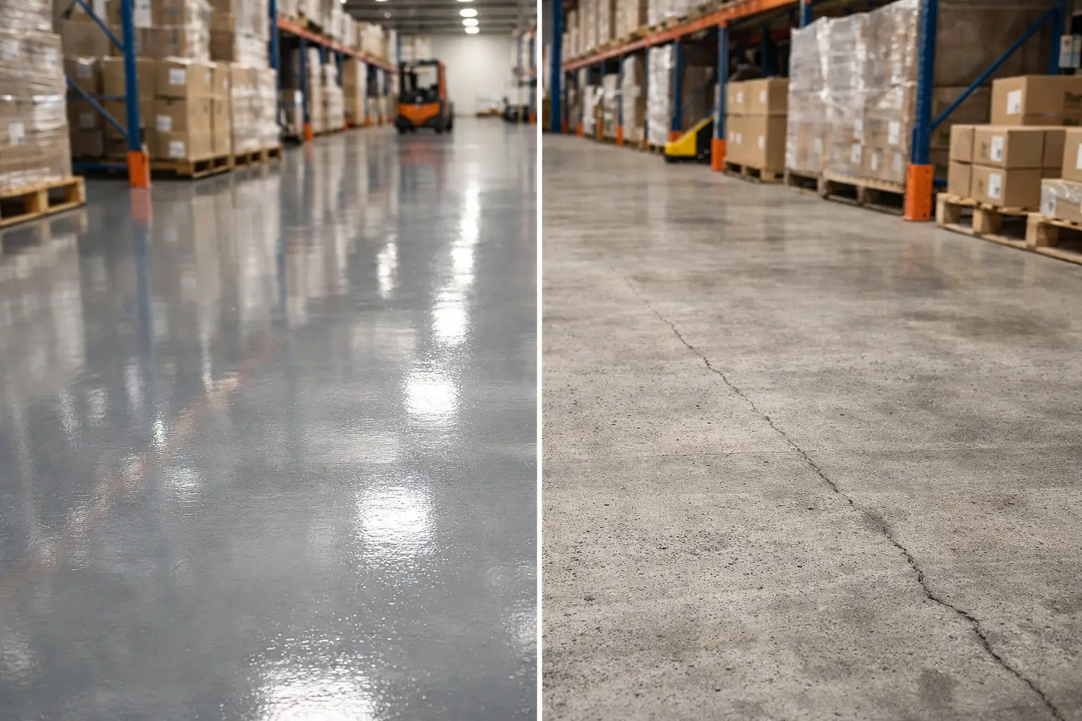 Warehouse Coatings vs Bare Concrete for Long-Term Value