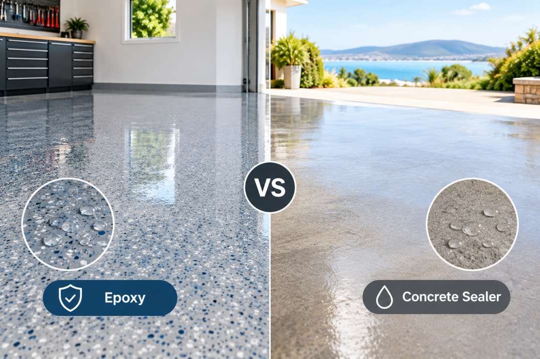 Epoxy vs Concrete Sealer for Northern NSW Homes Honest Comparison
