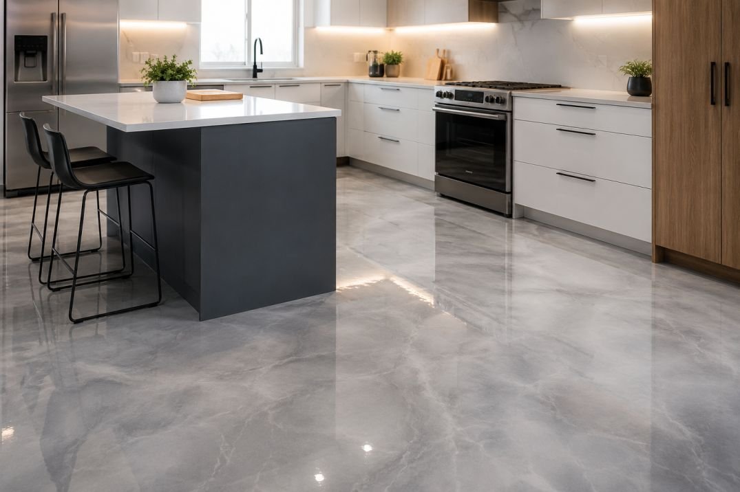 Epoxy Flooring for Home Kitchens