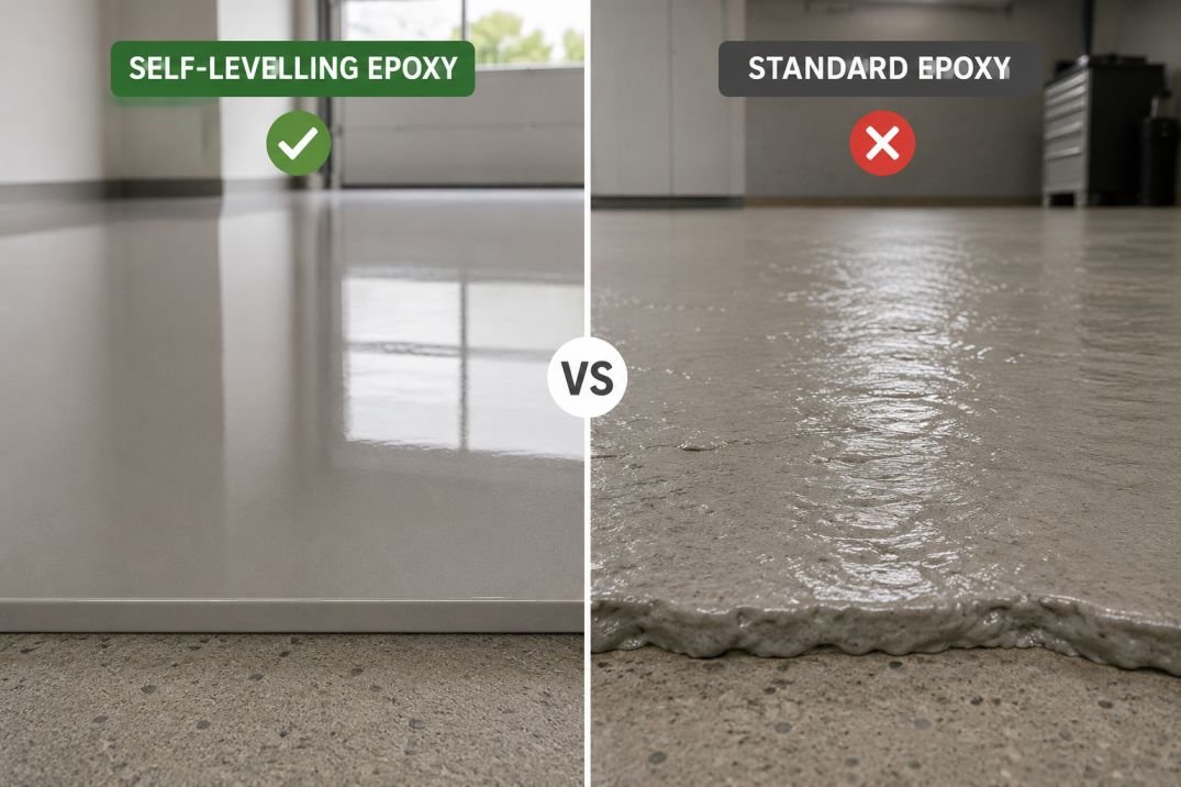 Self-Leveling Epoxy vs Standard Epoxy