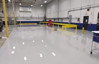 warehouse epoxy floor coating service